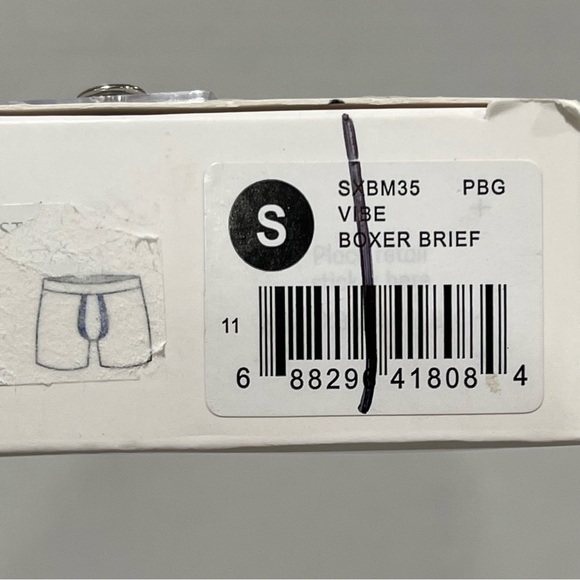 SAXX Vibe Men's Boxer Brief - Holiday Christmas Peak Blue Party Gnomes - Sz - S - Picture 8 of 8